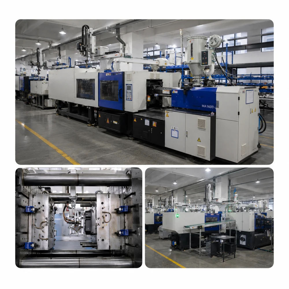 Injection molding and mold workshop
