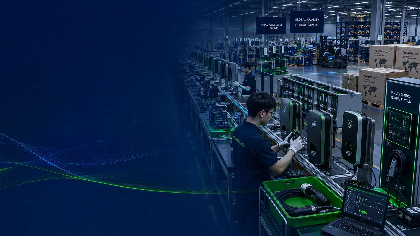 EV charger supply and manufacturing