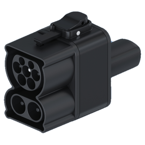 CCS2 to NACS charging adapter