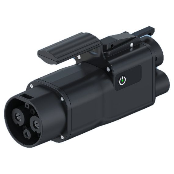 GB/T → CCS1 EV charging adapter