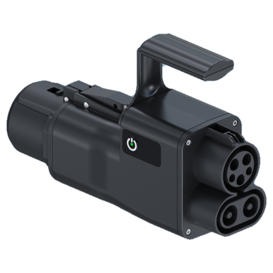CCS1 → CHAdeMO EV charging adapter