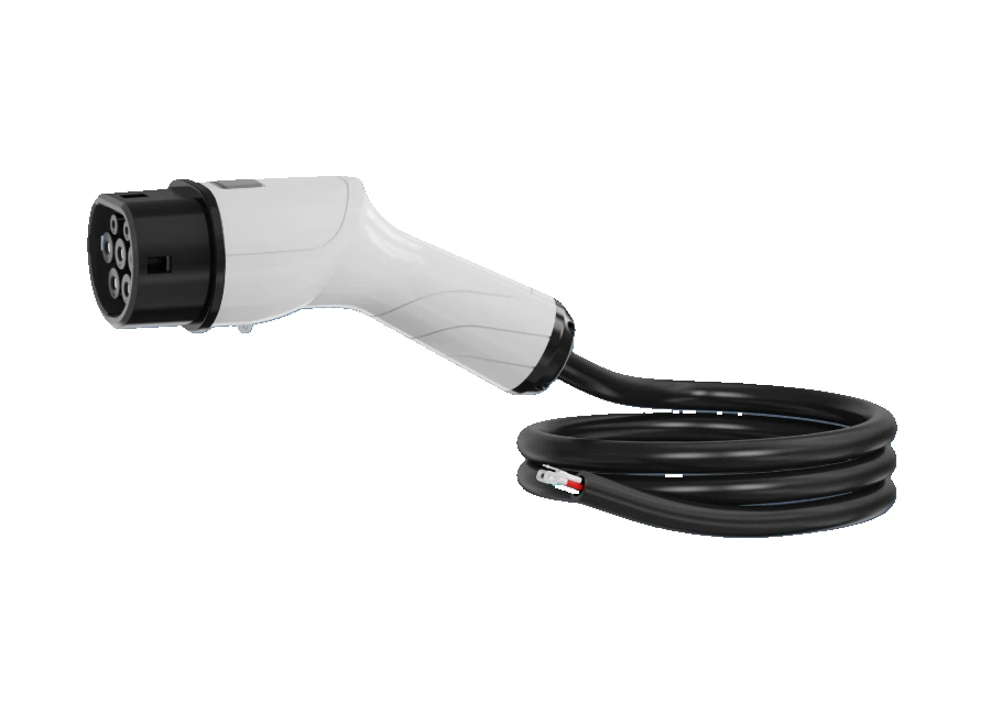 Q2 Type 2 EV charging connector assembly