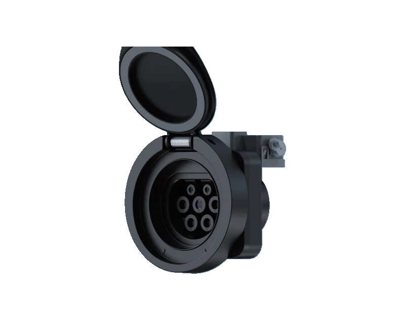 AC EV charger socket
