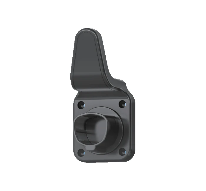 NACS EV charging connector holder