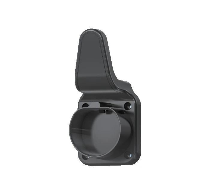 Type 2 EV charging connector holder