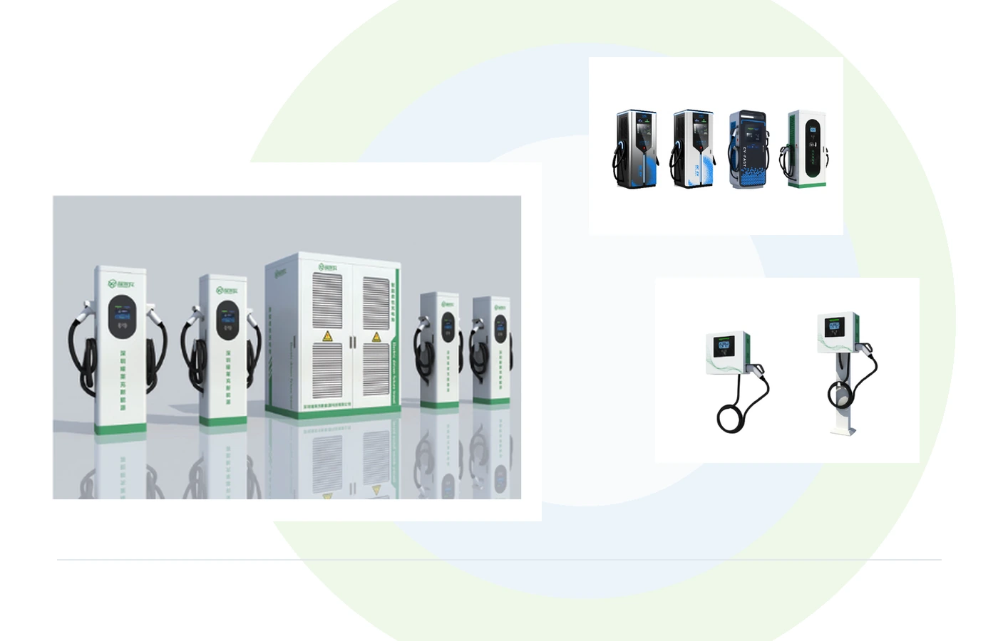Commercial DC EV charging station product range