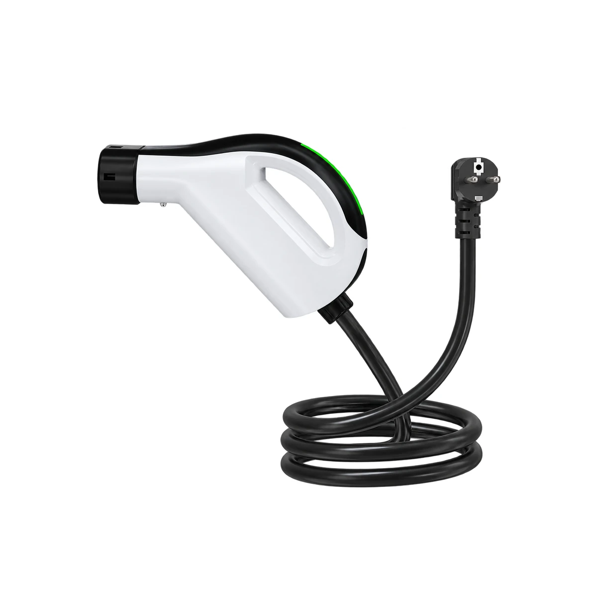 ZQ7 compact handle-style portable Type 2 EV charger